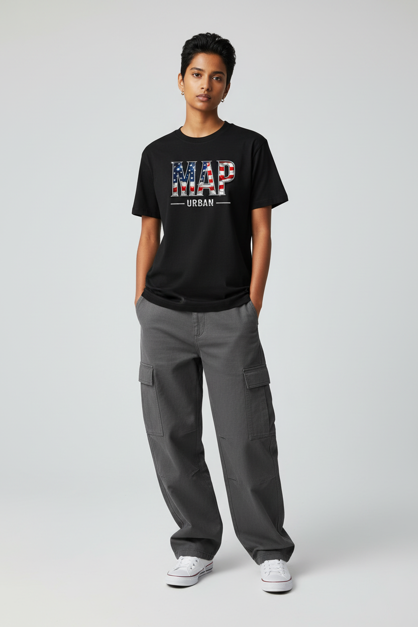 American Pride Tee Black