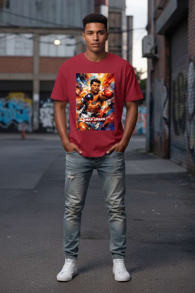 Boxing Legend Tee Red
