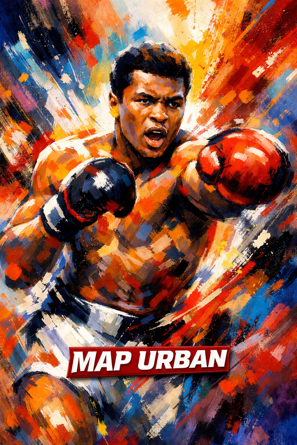 MAP URBAN Boxing Legend Premium Tee