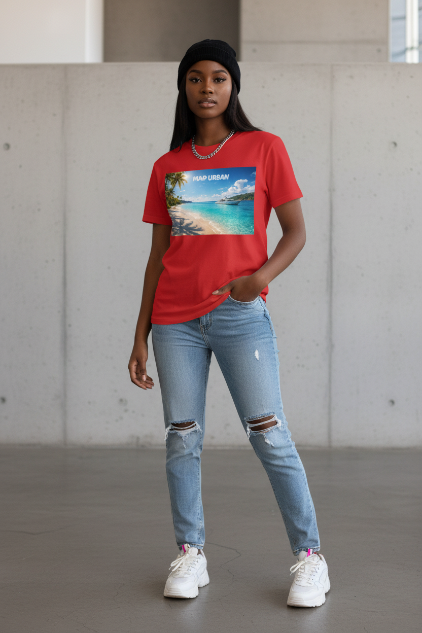Sailing Tee Red